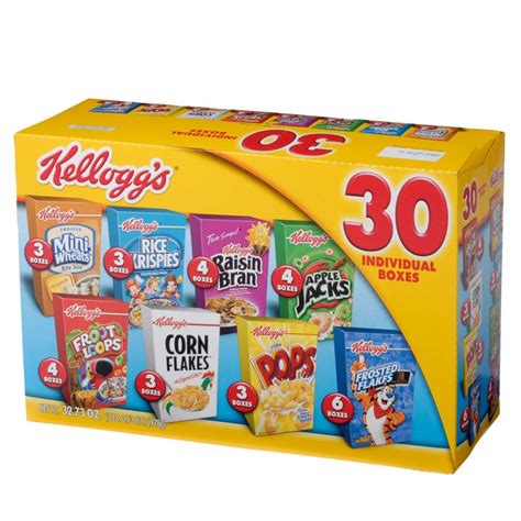 electric cereal box|individual cereal boxes costco.